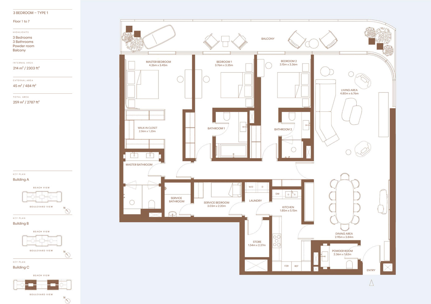 3 Bedroom